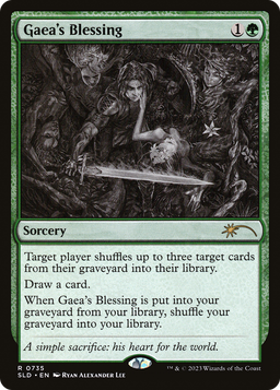 Gaea's Blessing (Sketch Showcase) (SLD-735) - Secret Lair Drop
