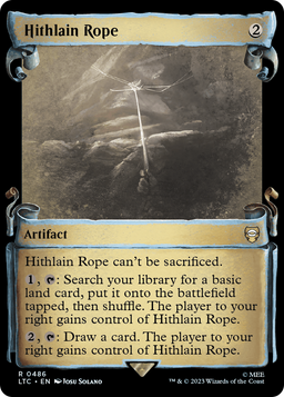 Hithlain Rope (Showcase Scrolls) (LTC-486) - Tales of Middle-earth Commander: (Showcase)