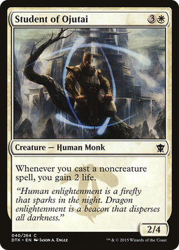 Student of Ojutai (DTK-040) - Dragons of Tarkir