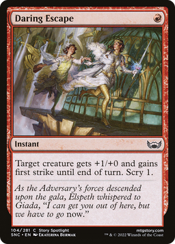 Daring Escape (SNC-104) - Streets of New Capenna Foil
