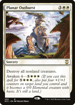 Planar Outburst (NCC-209) - New Capenna Commander