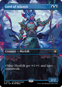 Lord of Atlantis (Borderless) (SPG-001) - Special Guests Foil