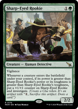 Sharp-Eyed Rookie (MKM-176) - Murders at Karlov Manor Foil