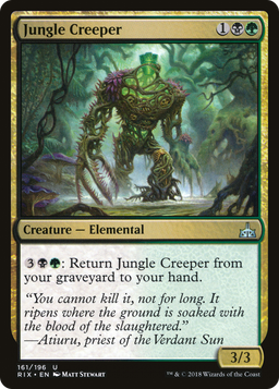 Jungle Creeper (RIX-161) - Rivals of Ixalan Foil