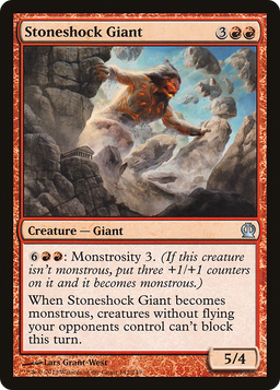 Stoneshock Giant (THS-142) - Theros Foil