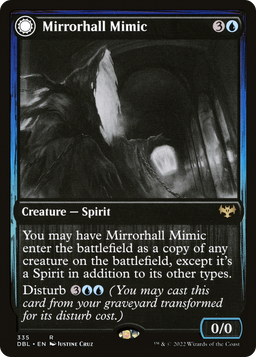 Mirrorhall Mimic (DBL-335) - Innistrad: Double Feature: (Double Faced Transform)