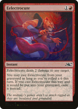 Eelectrocute (Galaxy Foil) (UNF-392) - Unfinity Foil