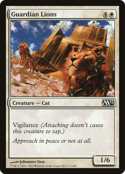 Guardian Lions (M13-017) - Magic 2013