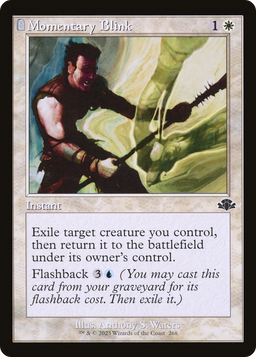 Momentary Blink (Retro Frame) (DMR-268) - Dominaria Remastered: (tombstone)