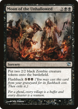 Moan of the Unhallowed (ISD-109) - Innistrad