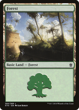 Forest (266) (KTK-266) - Khans of Tarkir