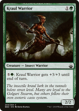 Kraul Warrior (BBD-204) - Battlebond Foil