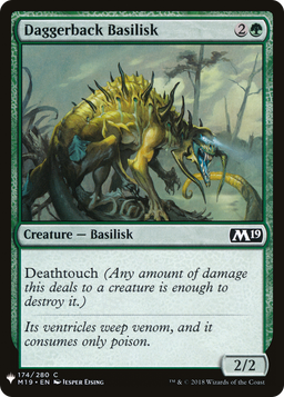 Daggerback Basilisk (LIST-174) - The List