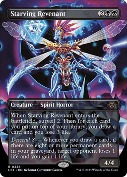 Starving Revenant (Borderless) (LCI-338) - The Lost Caverns of Ixalan Foil