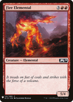 Fire Elemental (LIST-141) - The List