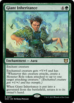 Giant Inheritance (WOC-017) - Wilds of Eldraine Commander