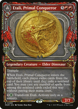 Etali, Primal Conqueror (Showcase) (MOM-298) - March of the Machine: (Showcase)
