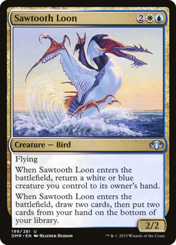 Sawtooth Loon (DMR-199) - Dominaria Remastered Foil
