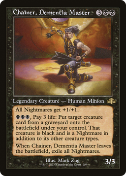 Chainer, Dementia Master (Retro Frame) (DMR-299) - Dominaria Remastered Foil