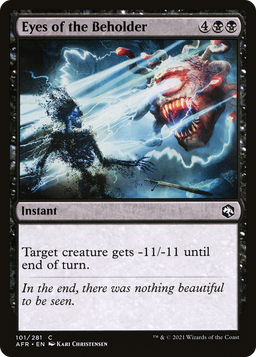 Eyes of the Beholder (AFR-101) - Adventures in the Forgotten Realms Foil