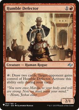 Humble Defector (LIST-104/185) - The List