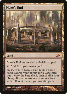Maze's End (DGM-152) - Dragon's Maze Foil