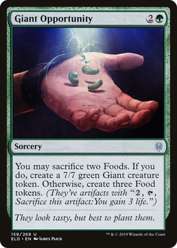 Giant Opportunity (ELD-159) - Throne of Eldraine