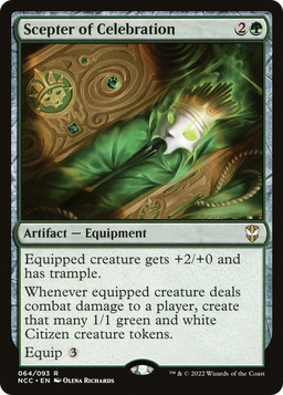 Scepter of Celebration (NCC-064) - New Capenna Commander