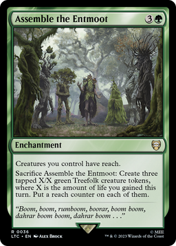 Assemble the Entmoot (LTC-036) - Tales of Middle-earth Commander