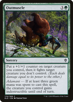 Outmuscle (ELD-170) - Throne of Eldraine