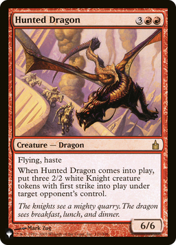 Hunted Dragon (LIST-131/306) - The List