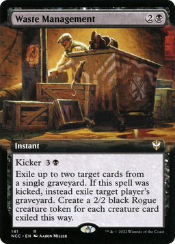 Waste Management (Extended Art) (NCC-141) - New Capenna Commander: (Extended Art)
