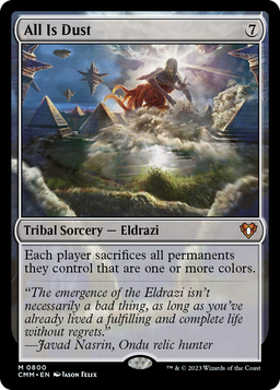 All Is Dust (CMM-800) - Commander Masters