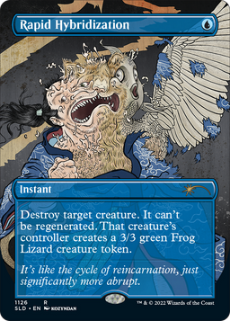 Rapid Hybridization (SLD-1126) - Secret Lair Drop (Borderless) Foil