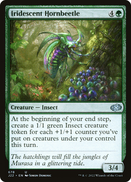 Iridescent Hornbeetle (J22-678) - Jumpstart 2022