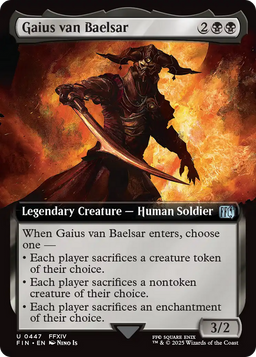Gaius van Baelsar (Extended Art) (FIN-447) - FINAL FANTASY: (Extended Art) Foil