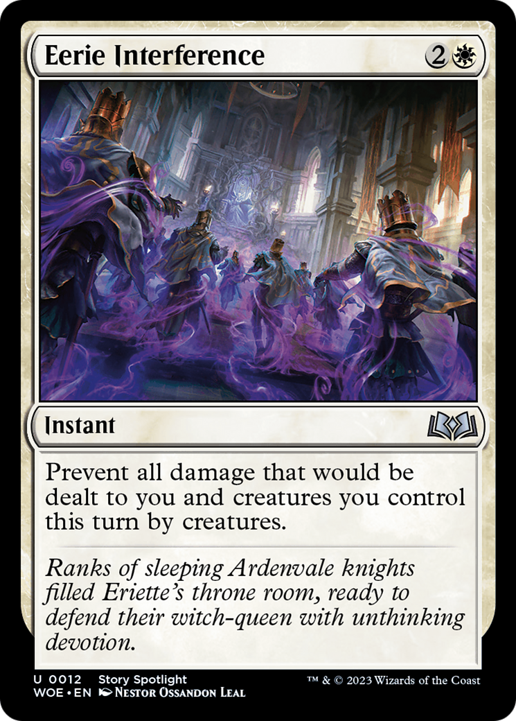 Eerie Interference (WOE-012) - Wilds of Eldraine