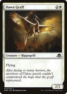 Dawn Gryff (EMN-019) - Eldritch Moon Foil