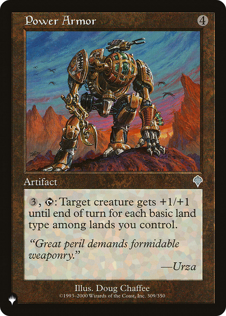 Power Armor (LIST-INV-309) - The List