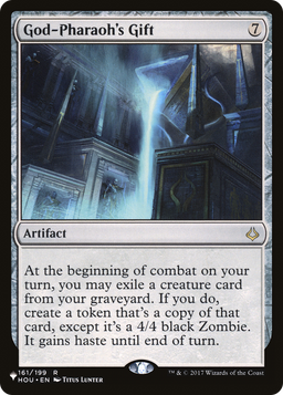 God-Pharaoh's Gift (LIST-HOU-161) - The List