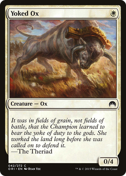 Yoked Ox (ORI-042) - Magic Origins