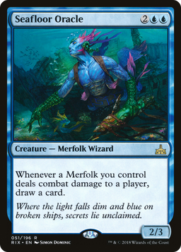 Seafloor Oracle (RIX-051) - Rivals of Ixalan Foil