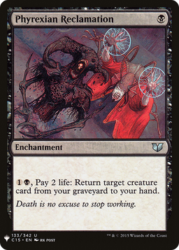 Phyrexian Reclamation (LIST-133) - The List