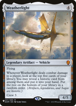 Weatherlight (LIST-237/269) - The List
