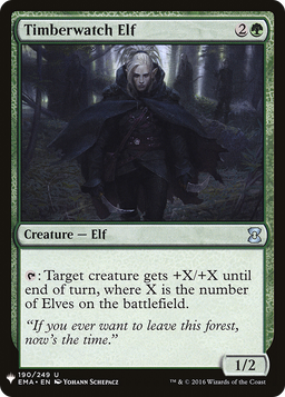 Timberwatch Elf (LIST-190) - The List