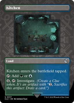 Kitchen (Borderless) (CLU-017) - Ravnica: Clue Edition