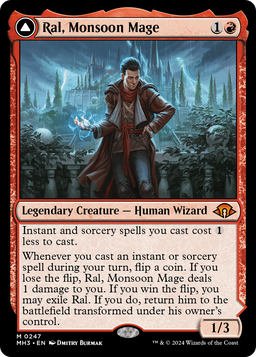 Ral, Monsoon Mage (MH3-247) - Modern Horizons 3 Foil
