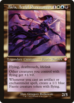 Alela, Artful Provocateur (Retro Frame) (BRC-119) - The Brothers' War Commander