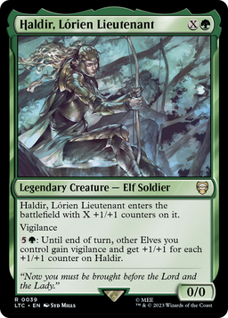 Haldir, Lorien Lieutenant (LTC-039) - Tales of Middle-earth Commander