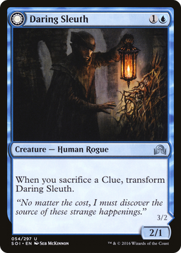 Daring Sleuth (SOI-054) - Shadows over Innistrad: (Double Faced Transform)